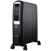 Dcg Ra2910d Radiateur Électrique Portable Noir 2500 Watts