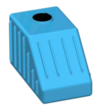 Serbatoio Da Esterno Sottoscala 500 Litri Polietilene Per Acque Potabili Rototec Ss500