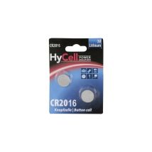 Hycell Cr 2016 Batteria A Bottone Cr 2016 Litio 70 Mah 3 V 2 Pz.