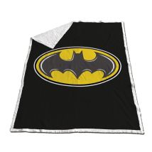 Batman - Fleecedecke 130x170 Cm – Kuschelige Sherpa-decke Für Kinder