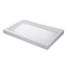 Mira Showers - Mira Flight Shower Tray Rectangular Deep Profile Stone Resin Waste 1200 X 900mm