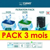Filtro dell'acqua Ciano Pack – Filtro per acquari d'acqua dolce – Taglia M – Askoll
