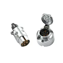 Accessori Per Rimorchi Tm3004+tm3012: Connettore Elettrico A 7 Pin Per Metallo E Rimorchi.