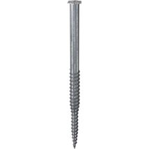 Krinner Schraubfundament M Länge 2100 Mm Ø 114 Mmgewinde M24 20,9 Kg Stahl