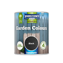 Johnstones Woodcare Garden Colours Paint - 1l - Black