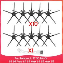 Silikon-seitenbürste Für Roborock S7 S6 Maxv S6 S6 Pure E4 S4 Max S4 S5 Max S5 P Saugroboter