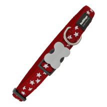 Collar Para Perro Red Dingo Estrella 41-63 Cm