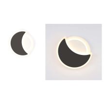 Applique Led Da Parete Luce Calda Moderno Mezza Luna Lampada A Muro Bd-021