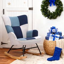 HOMEMIYN Velours-Sessel – luxuriöser Komfort – 45cm – 80cm – stilvolles Design
