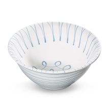 Gmundner Keramik - Gmundner Ceramics Azul Flameado, Ensaladera (ø 33cm)