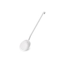 Vaello - 110 Inox Skimmer Ø11,5 X 58 Cm La Valenciana, Acciaio Inossidabile, Argento