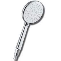 Valentin – Doccia classica in ABS cromato – Diametro 120 mm – Modalità di getto: Pioggia, Massaggio, Combinato