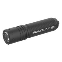 Solidline ST1 – Taschenlampe – 100 Lumen – IP54 – Aluminium – Schwarz – 1,5 x 6,1 cm – 21 g