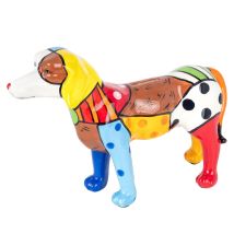 Signes Grimalt Figure Di Figura Del Cane Hucha Con Animali A Forma Di Cane Multicolore 7x30x21cm 28602