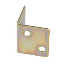 10 x Aufspannwinkel 28 x 25 x 1 mm verzinkt – 10 Stück – korrosionsbeständig – ideal für Regalstreben und Einlegeböden