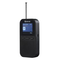 Denver - Dab+/fm-radio Dah-126, Schwarz