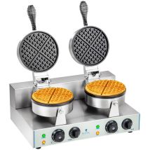 Royal Catering - Waffeleisen Doppel Waffelautomat Waffeln Brüsseler Waffel Doppelwaffeleisen