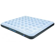 Air Bed King Comfort Plus 40027, Luftbett ,hellblau/braun - High Peak