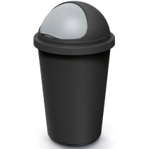 Kitchen Utility Bin 50l Capacity Lockable Sliding Lid 100% Recycled Plastic Rubbish Bin, Dustbin, Recycling Bin Ideal For Home & Office Use Bin Bag 