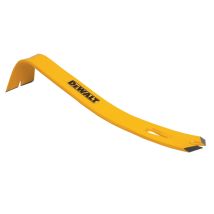 Stanley Black & Decker – DEWALT Flat Bar 300mm (12in) – Spring Steel – Extra-wide Prying End – Multiple Nail Pullers
