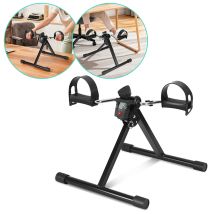 Jiubiaz Pedaliera, Braccia E Gambe, Pieghevole, Ufficio E Casa, Anziani, Mini Bici, Nero