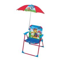 Sedia a sdraio per bambini con ombrellone integrato – Pat Patrouille – Multicolore – H.53 x L.39 x P.39 cm