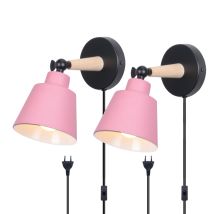 2pcs Industrielle E27 Wandleuchte Metall Retro Stil Für Innen Beleuchtung Küche Wohnzimmer Wandlampe