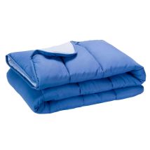 Nórdico De Fibra Bicolor De 300 Gr/m² Azul - Cama 105/120 (180x220)