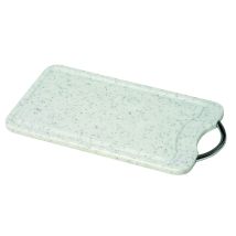 Tabla de cortar KELOMAT – 25x16x0,8 cm – Plástico – Superficie con ranuras para jugos