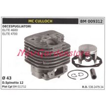Segments De Piston Mc Culloch Moteur À Combustion Elite 4600 009312