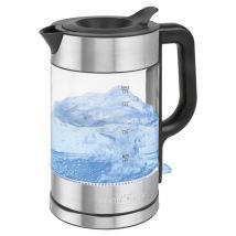Bouilloire Électrique 1,7l En Verre Inox 2200w Proficook Pc-wks1322g-inox