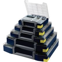 Sortimentskoffer boxxser B – 20 Fächer – Polypropylen – bruchsicheres Polycarbonat – 421 x 361 x 78 mm – 2070 g