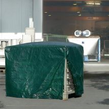 Tapa Para Jaula De Malla B.850xl.1250mm Verde P.3,8kg Con Cremallera
