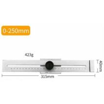 Righello Di Marcatura In Acciaio Inox, Campo Di Misura Per Metalli 250 Mm