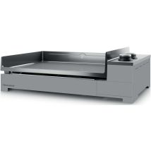 Gas Plancha 5300w Emaillierte Gusseisenplatte 58,5x40,5 Cm Forge Adour Premiumg60ang