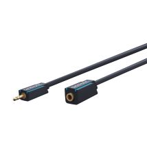 70489 Cable De Audio 5 M 3,5mm Azul - Clicktronic