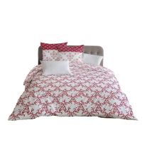 Home Linge Passion Frise Completo Letto Bordeaux 220x240 Cm