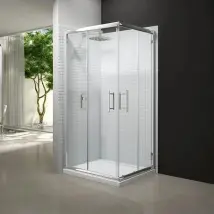 Merlyn - 6 Series Corner Shower Door In 2 Sizes 800mm 900mm, 800mm