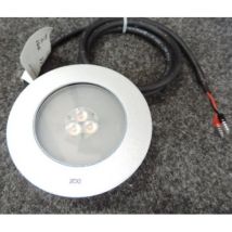 Encastré De Sol Led 3w Gris Ø 80mm H33mm Étanche 2700k Alim 350ma (non Incl) Carrossable 2t 60° Ip67 Astro 80 Flos 750858.3y