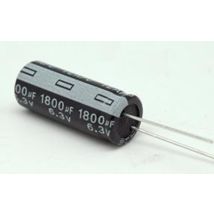 Condensatore Elettrolitico 1800uf 6,3v 105âo Dimensioni 10x17mm 1800mf6,3v105