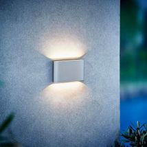 Nordlux - Kinver 84181001 Led-außenwandleuchte Led Led Fest Eingebaut 6 W Weiß