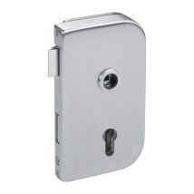 Serratura Per Porte In Vetro 6033 Pz R- Roma Va Ma Pz Din R.h.m. Hermat