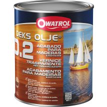 Owatrol - Barniz Marino Brillante Y Flexible Deks Olje D.2 Incoloro 1 Litro