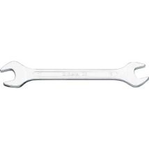 Beta – Chiave a Forchetta Doppia Cromata 8/9 mm – Acciaio al cromo vanadio, Finitura cromata opaca – 101 mm