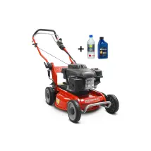 Tagliaerba A Scoppio Weibang Wb537scm 196cc 7hp Funzione Mulching + 1 Lt. Benzina E Olio Gratis