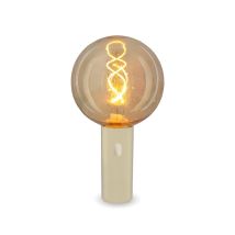 Licht-trend - Edy G125 Bombilla Beige Recargable Con Batería. Luz Cálida