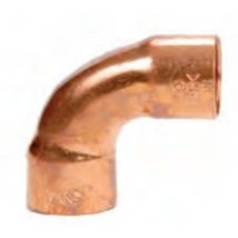 Accesorio De Cobre Curva 90o Hh Serie 5000 - Conex Bänninger Diámetro: Ø22 Mm