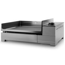 Plancha Eléctrica 2500w Placa De Hierro Fundido Esmaltado 53.5x40.5cm - Premium E45i Forge Adour