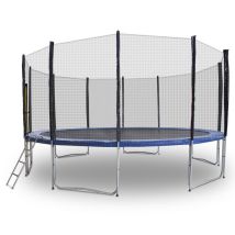 Trampolin 488 Outdoor Gartentrampolin Komplettset 488 Cm 4,90 M 490 Cm Modell 2019 Mit Extra Verstärkten Rahmen