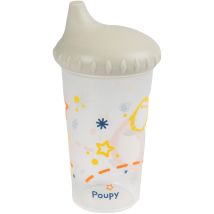 Poupy Borraccia Funghetto Con Beccuccio 300 Ml Bpa Free Portatile E Facile Auto
